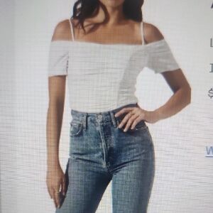 NWT Sexy LA Designer cold shoulder Top